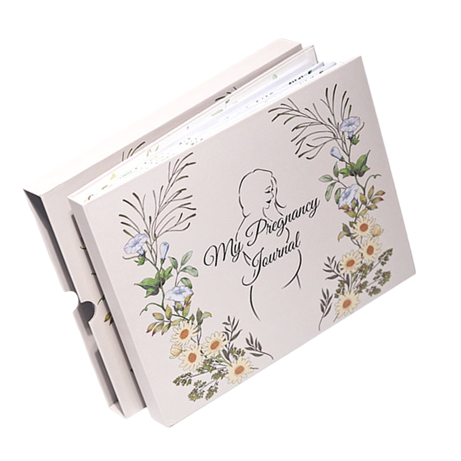 Pregnancy Journal 132 Pages Book for Expecting Women First Time Mom, Hard Cover Pregnancy Planner Memory Books