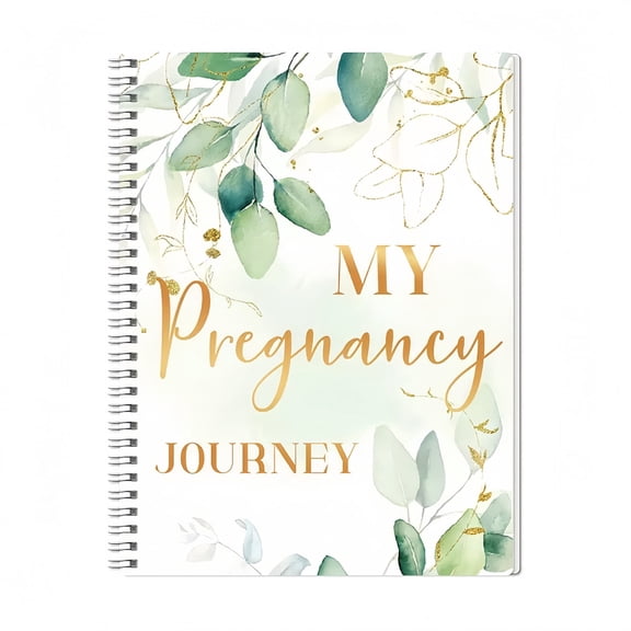 Pregnancy Journal with Keepsake Pocket,Hardcover Pregnancy Book, Weekly Pregnancy Planner with Calendar, Capture Every Milestone of Mom & Baby, Pregnancy Journals Memory Book for First Time Moms