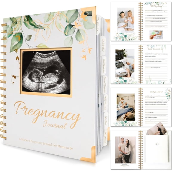 Pregnancy Journal for First Time Moms Gifts - 90 Pages Hardcover (Alpine)