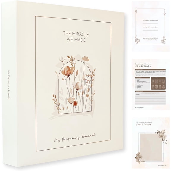 Pregnancy Journal for First Time Moms, Pregnancy Memory book