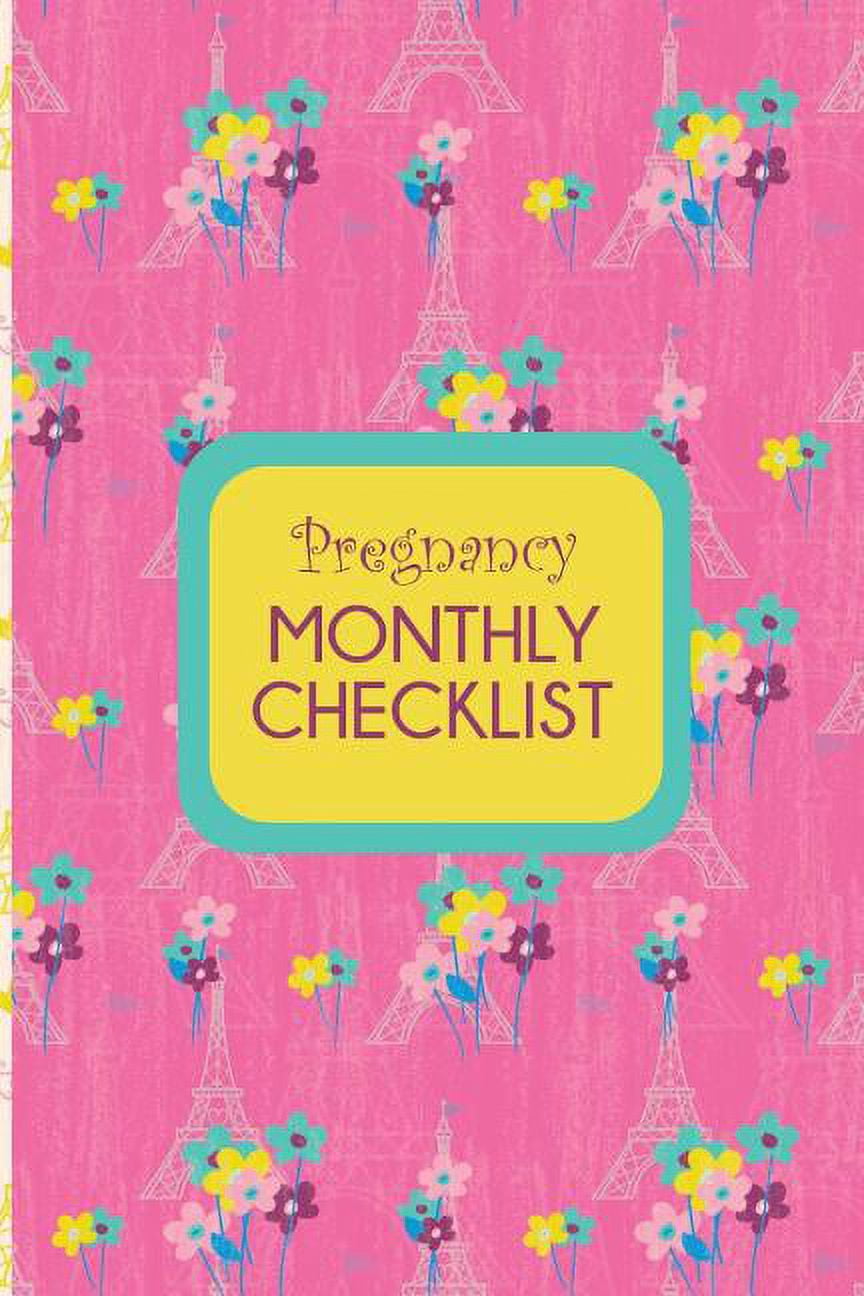 Pregnancy Monthly Checklist Baby and Pregnancy To Do List, Before