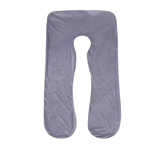 Pregnancy Pillow Cover – U Shaped Pregnancy Body Pillow Replacement Cover - Cooling Jersey Cover 55.1" Body Pillow