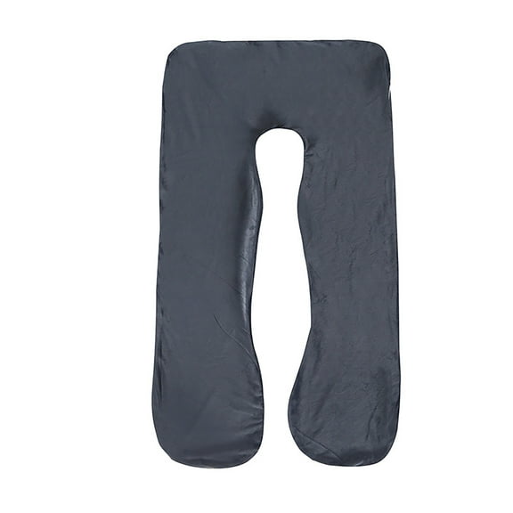 Pregnancy Pillow Cover – U Shaped Pregnancy Body Pillow Replacement Cover - Cooling Jersey Cover 55.1" Body Pillow