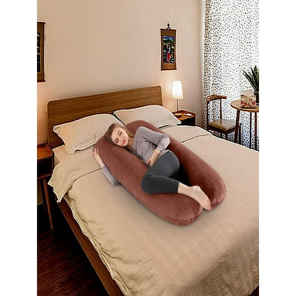 Pregnancy Pillow, U Shaped Full Body Pillow For Maternity Support, Sleeping Pillow With Cover For Pregnant Women,U Shaped Full Body Pillow Pregnancy Haves,Pillows For Sleepingr