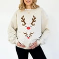 thumbnail image 1 of Pregnancy Reindeer Sweatshirt, Maternity Shirt, Pregnancy Christmas Shirt, Pregnancy Announcement, Pregnancy Reveal, 1 of 5