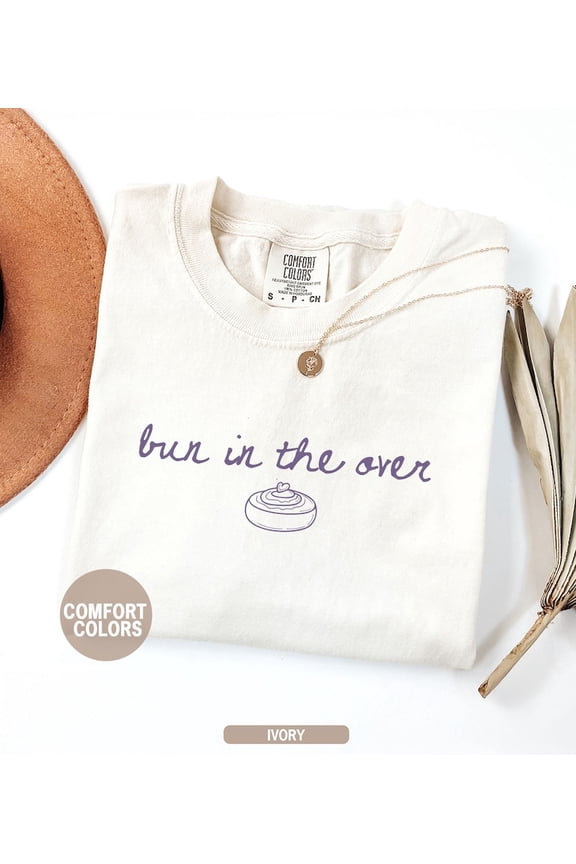 Pregnancy Reveal Bun In The Oven Announcement Expecting Mom To Be Mommy To Be Maternity Tshirt All Size S-4Xl