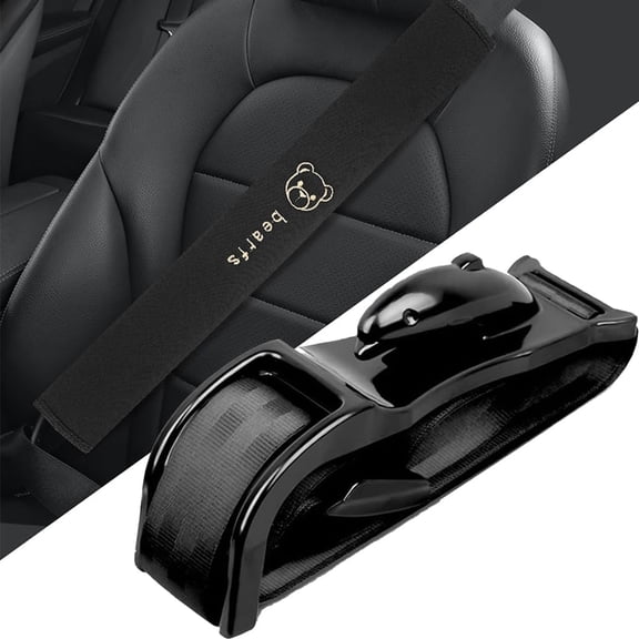 Pregnancy Seat Belt Adjuster for Belly Comfort, Soft Maternity Car Strap Pad, Universal Fit