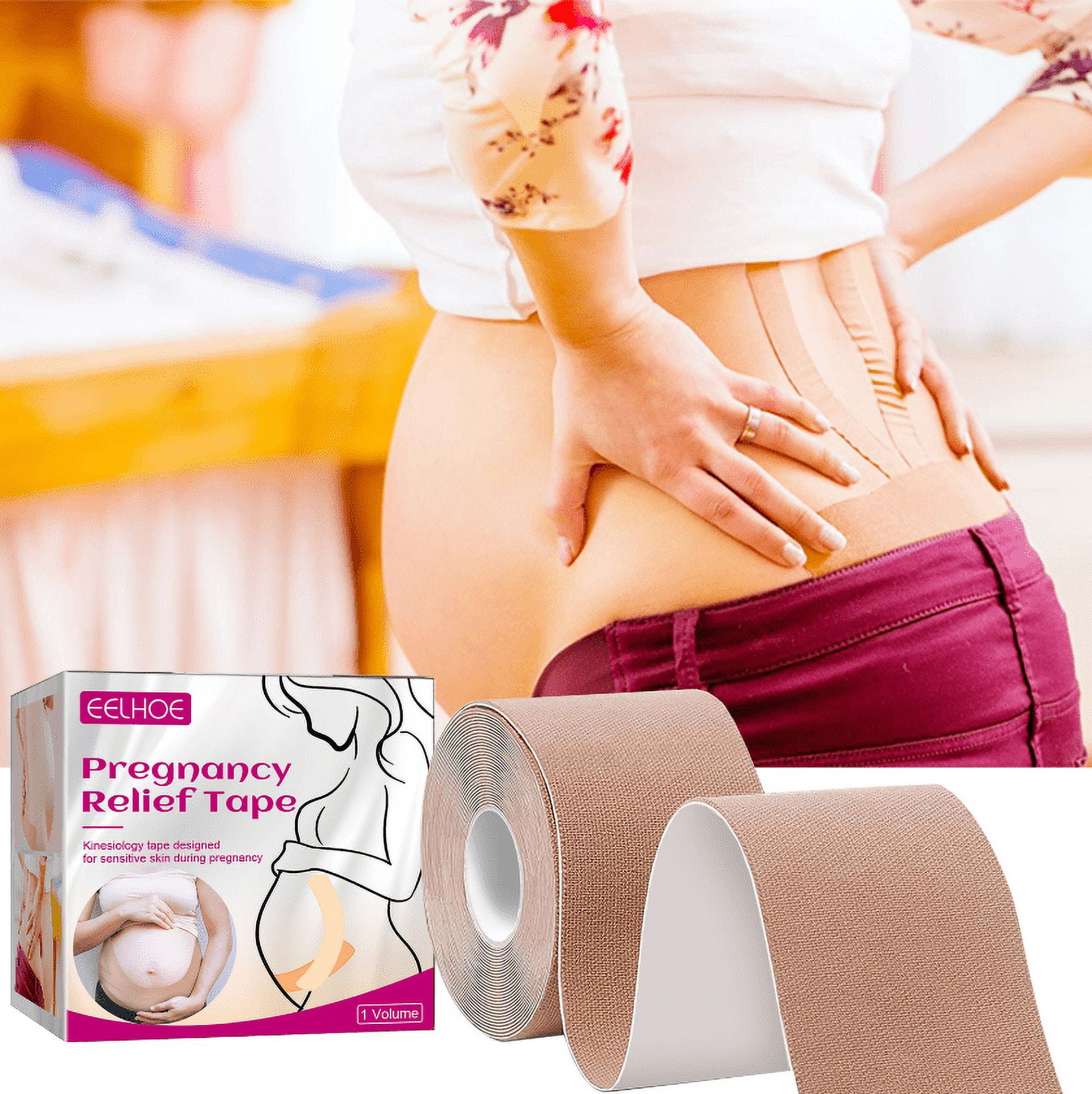 AGETITY Pregnancy Tape, Maternity Belly Support Tape, Pregnancy Belt for  Women- 2 Rolls
