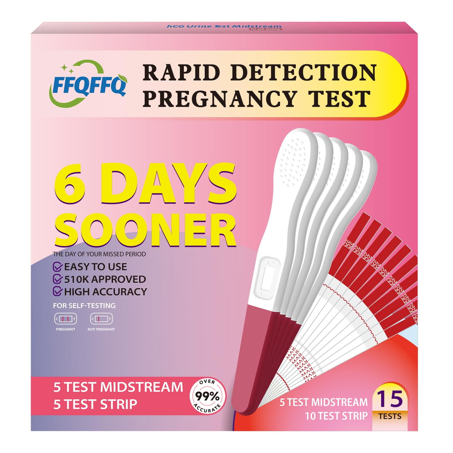 Pregnancy Test: Early Detection with Ultra High Sensitivity Home ...