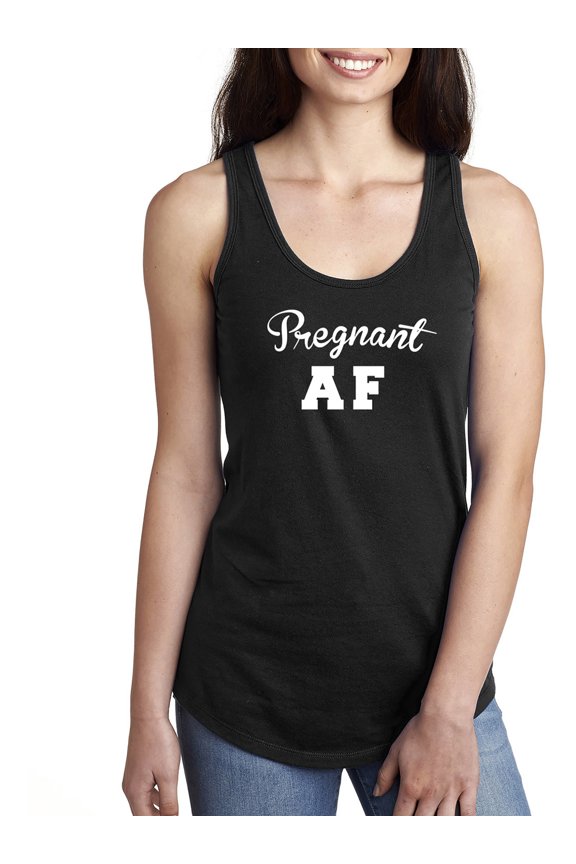 Pregnant AF Racerback Tank