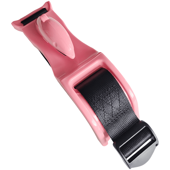 Pregnant Car Safety Belt Adjuster, Dolphin Motif Design Maternity Seat Belt Adjuster for Late Pregnancy Driving, Polyester & ABS Plastic, Easy Installation Pregnancy Seat Positioner