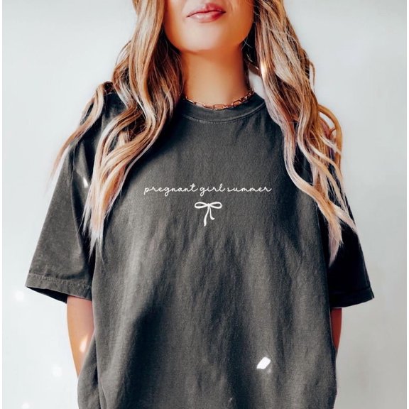 Pregnant Girl Summer Shirt: Coquette Pregnancy Announcement, New Mom, F1914 Tshirt All Size S-5XL