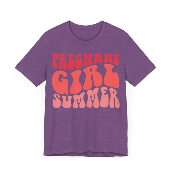 Pregnant Girl Summer T Shirt