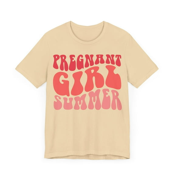 Pregnant Girl Summer T Shirt