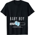 thumbnail image 1 of Pregnant Mom Baby Boy Loading T-Shirt, 1 of 4