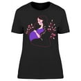 thumbnail image 1 of Pregnant Woman Feels Her Baby T-Shirt Women -Image by Shutterstock, Female Small, 1 of 2