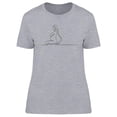 thumbnail image 1 of Pregnant Woman Sketch T-Shirt Women -Image by Shutterstock, Female Medium, 1 of 2