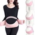 thumbnail image 1 of Pregnant Women Belly Belt Support Prenatal Waist Care Belt Abdomen Band Back Brace Pregnancy Protector for Pregnant,BLACK,2XL, 1 of 7