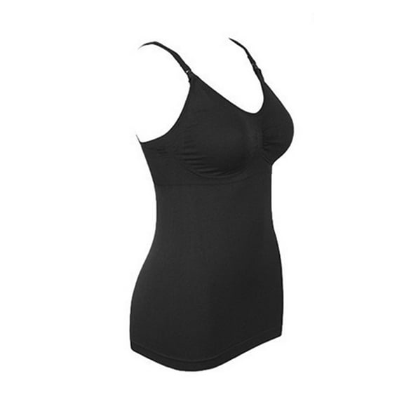 Pregnant Women Front Buckle Nursing Tank Top Trim Maternity Breastfeeding Vest