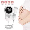 Pregnant women's home monitoring device, baby's fetal heart stethoscope