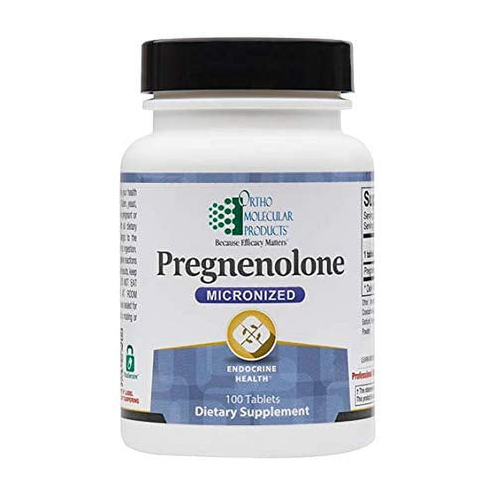 Pregnenolone 100 capsules by Ortho Molecular Products 100ct