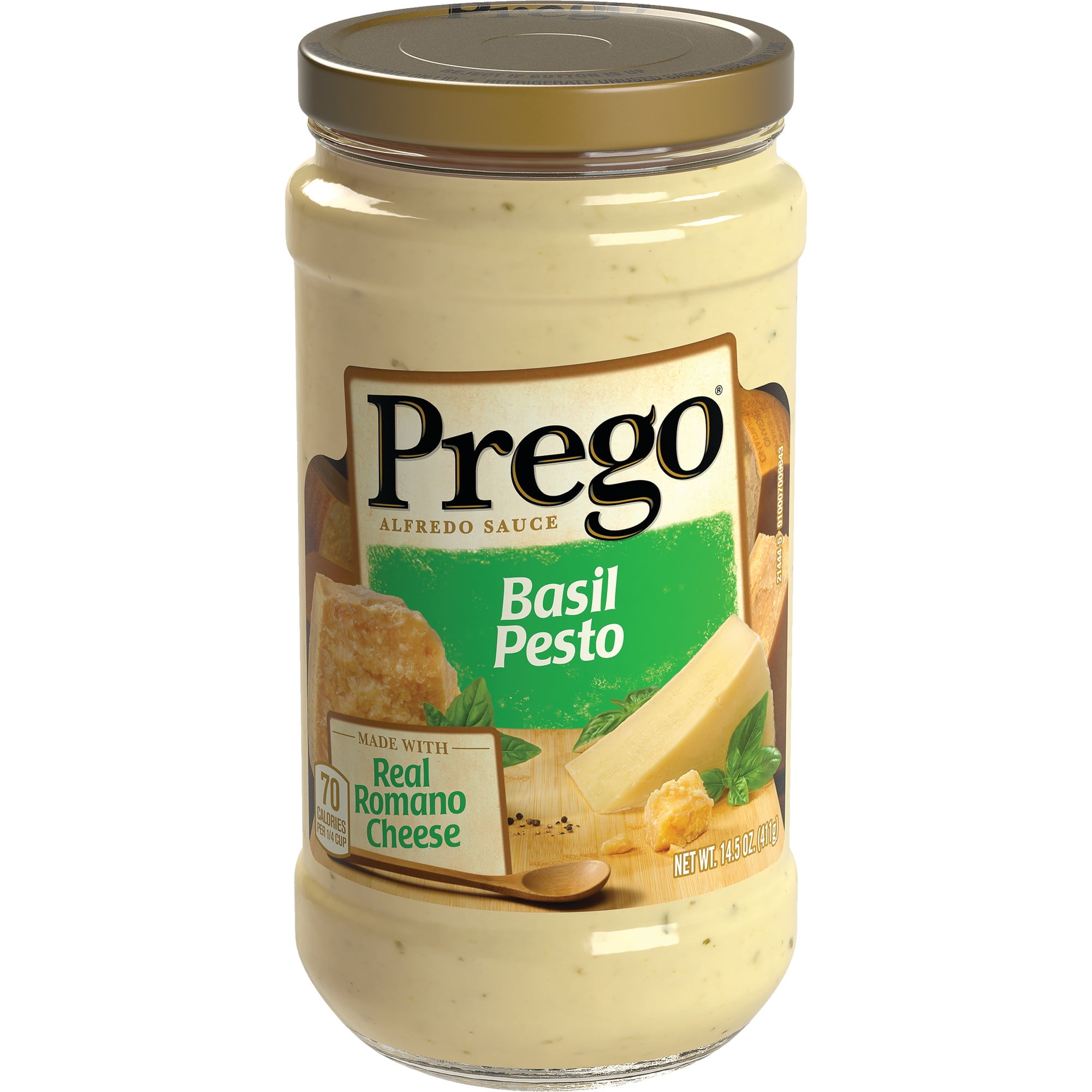 Prego Basil Pesto Alfredo Sauce, 14.5 oz. - Walmart.com