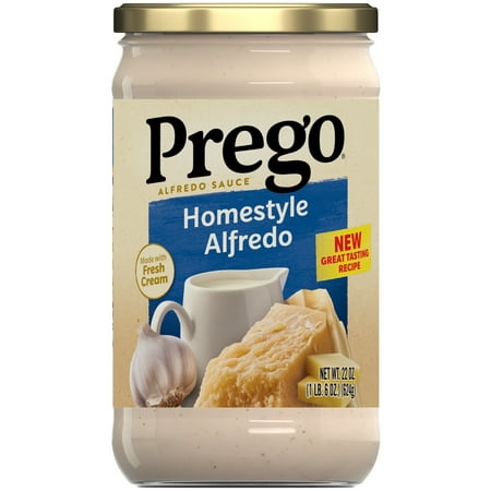 Prego Homestyle Alfredo Pasta Sauce, 22 oz Jar