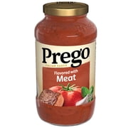Prego Italian Tomato Pasta Sauce Flavored with Meat, 24 oz Jar