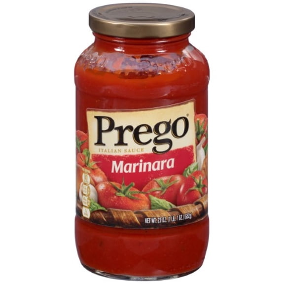 Prego Marinara Italian Sauce, 23 Oz. (Pack of 4)