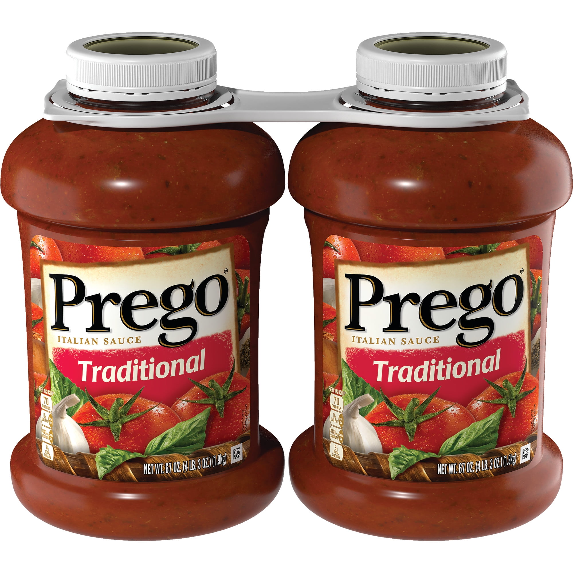 Prego Traditional Pasta Sauce, 67 Oz Jar