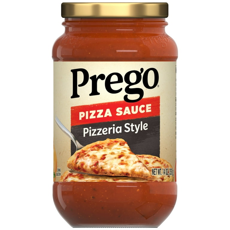 Prego Pizzeria Style Pizza Sauce, 14 oz Jar