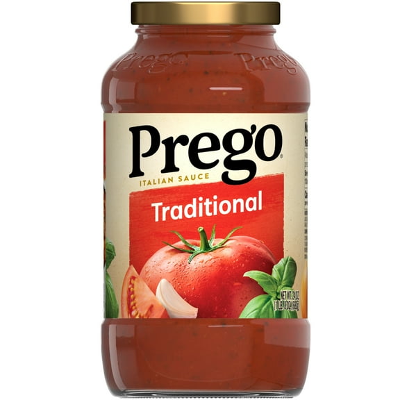Prego Traditional Pasta Sauce, 24 oz Jar