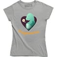 thumbnail image 1 of Pregosaurus Funny Maternity Pregnancy Dinosaur Green Boy Women's T-Shirt, 1 of 4