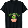 thumbnail image 1 of Pregosaurus Preggo Saurus Pregnant Women Dino Lover Gift T-Shirt, 1 of 3