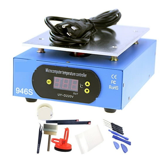 Preheat Station 946S Preheating Station 400W LCD Digital 140X200mm Platform Heating Plate For LCD Screen Separator Machine