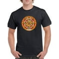 thumbnail image 1 of Prehispanic Calendar T-Shirt Men -Smartprints Designs, Male x-Large, 1 of 4