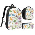 thumbnail image 1 of Prehistoric Animal Backpack Set 3pc ，Backpack with Lunch Bag and Bag 17 Inch, 1 of 1