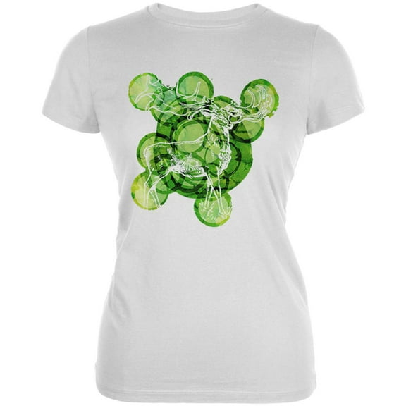 Prehistoric Beasts Irish Elk Juniors Soft T Shirt White 2XL