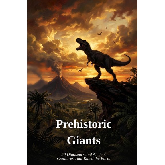 Prehistoric Giants: 50 Dinosaurs and Ancient Creatures That Ruled the Earth, (Paperback)