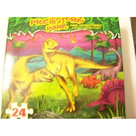 Prehistoric Park 24 Piece Dinosaur Puzzle Raptor Pals
