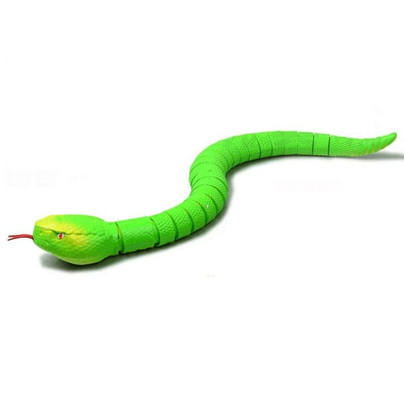 Prehistoric Past Realistic - RC - Snake With Egg Shaped Controller - Green