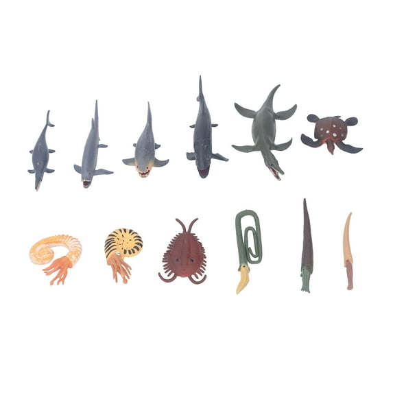 Prehistoric Sea Animal Toys Ancient Ocean Animal Figures Model Miniature Realistic Marine Decoration Collection Toys