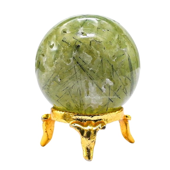 Prehnite Crystal Ball Sphere 1.5" Inches