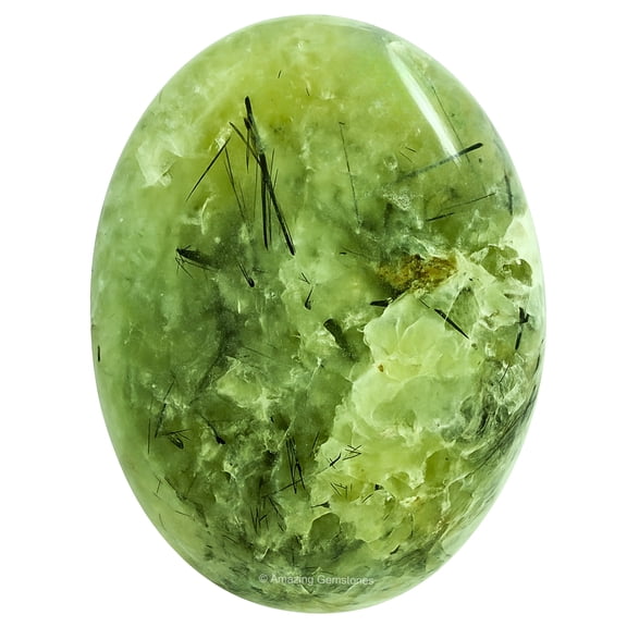 Prehnite Crystal Palm Stone