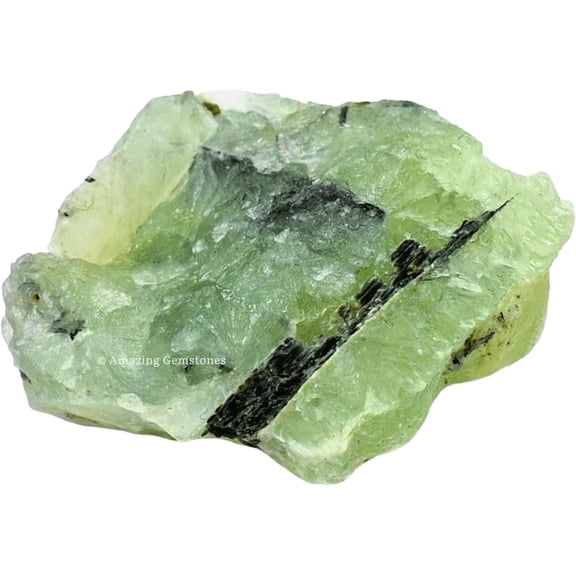 Prehnite Crystal Raw Stones (2 Pieces)