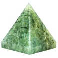 thumbnail image 1 of Prehnite Pyramid Crystal Healing Stones - 1.5" Pyramid, 1 of 6