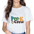 thumbnail image 1 of Prek Grew Letter print short sleeve white t-shirt for men and women., 1 of 3