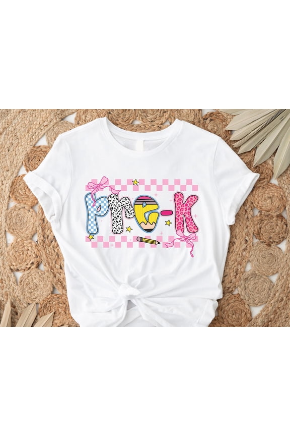 Prek Teacher Crew Squad Back To School T-Shirt All Size S-5XL