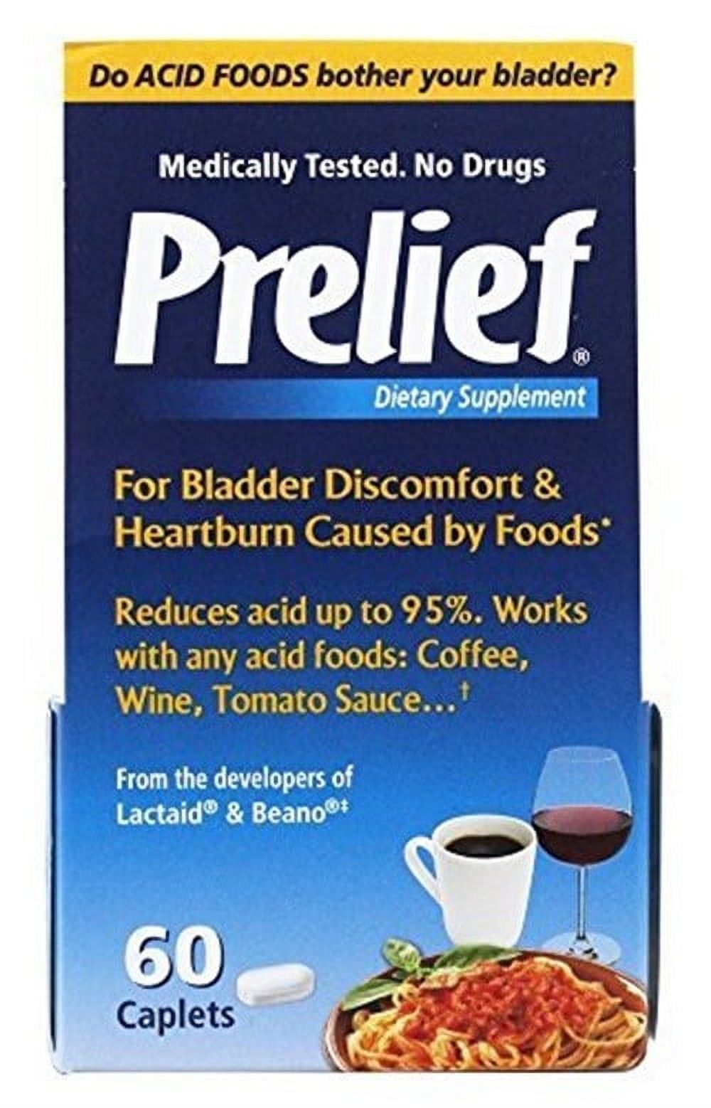 Prelief Dietary Supplement Acid Reducer 60 Capsules Walmart