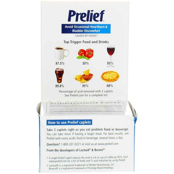 Prelief Dietary Supplement 60 ea (Pack of 2)